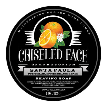 Santa Paula Citrus - Shaving Soap - Chiseled Face